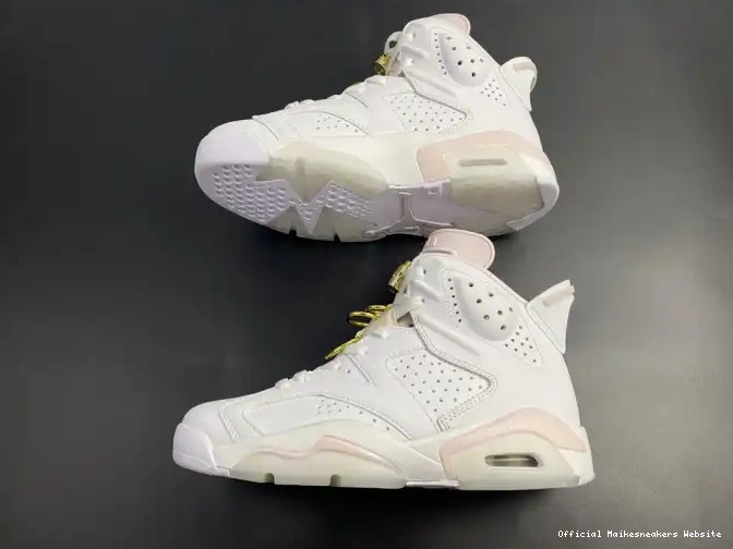 Official Maikesneakers (W) DH9696-100 Hoops Gold Jordan Air Retro 6 0502